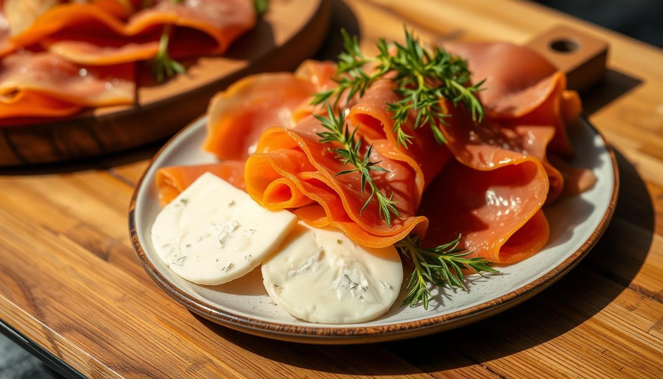 Parma Ham and Cheese