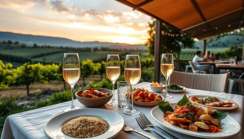 Prosecco pairing experience