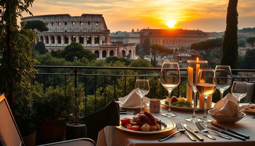 Scenic Dining in Rome