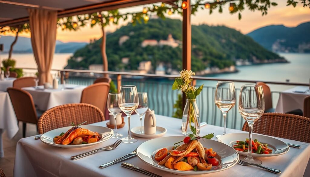 Upscale restaurants for gourmet dining experience in Ligurian cuisine