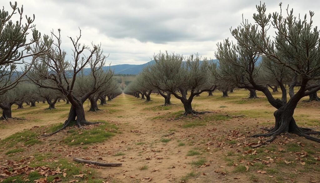 Xylella impact Apulia