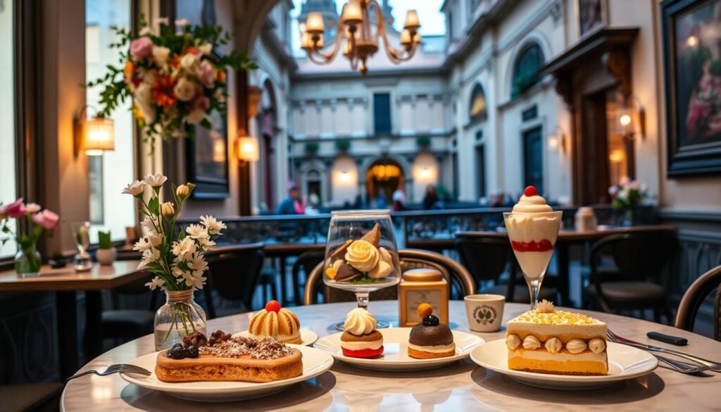 dessert tasting menus Rome