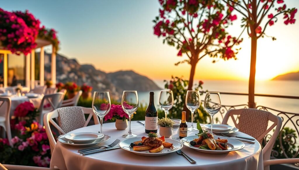 fine dining Capri
