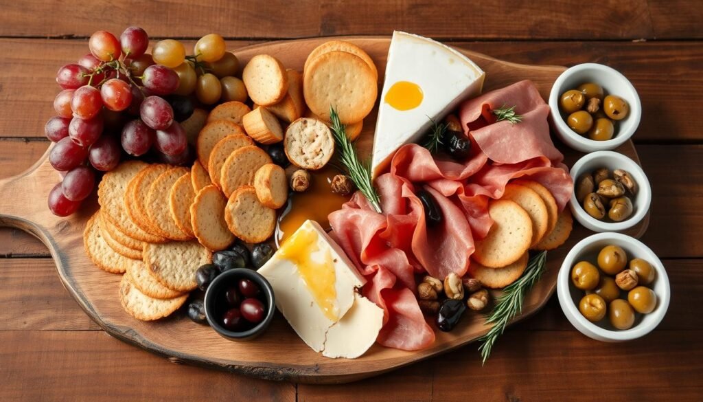 gourmet cheese board