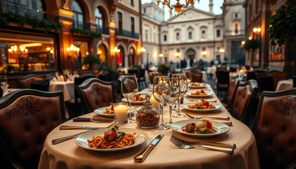 gourmet dining options