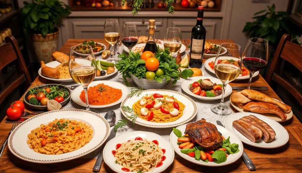 regional Italian dishes and their perfect wine companions